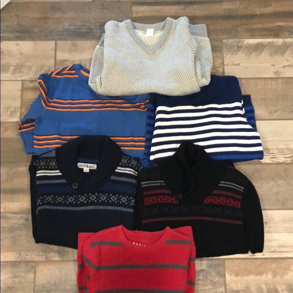 6 boys sweaters